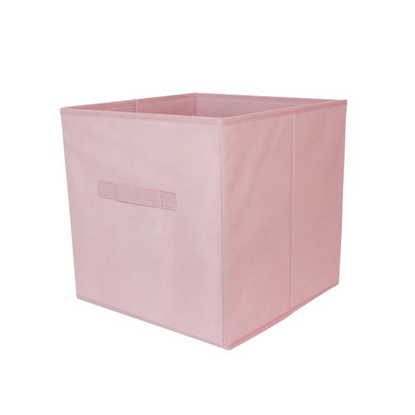Cesta plegable recubierta Hogar - rosa - Kiabi - 4,00€