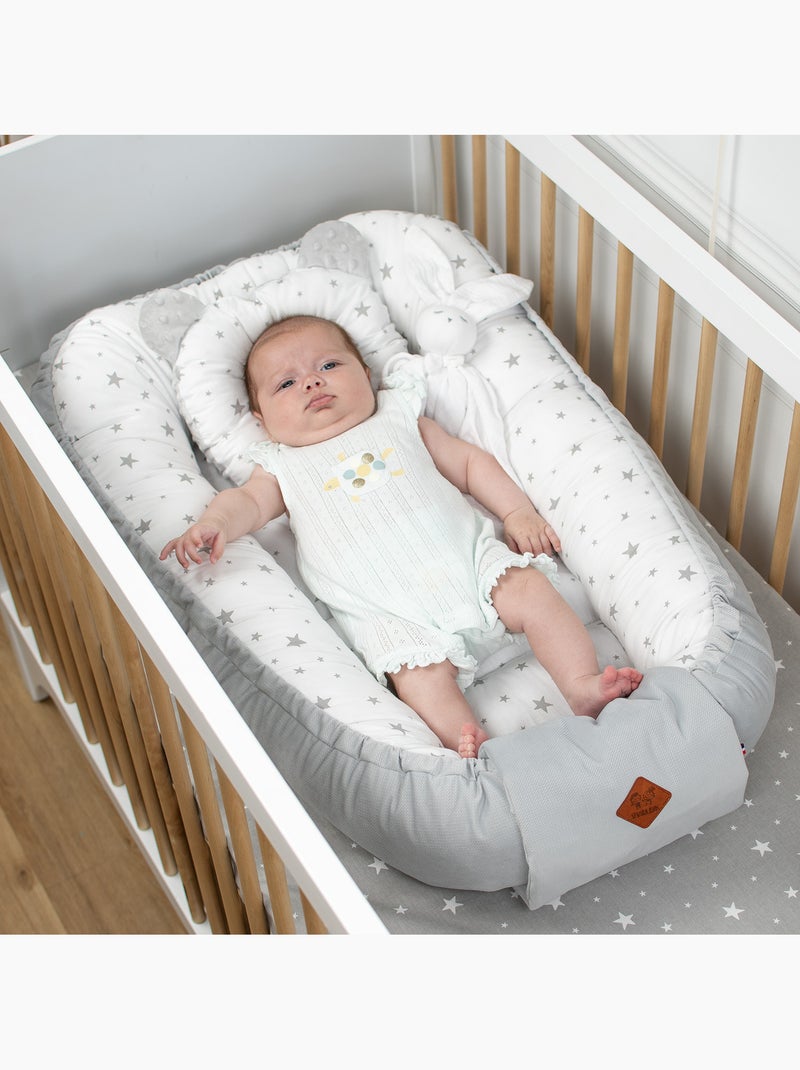 Cesta reductora acolchada de terciopelo , stella | SEVIRA KIDS Gris - Kiabi