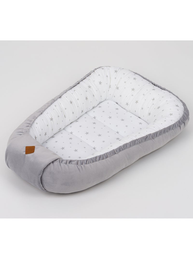 Cesta reductora acolchada de terciopelo , stella | SEVIRA KIDS Gris - Kiabi