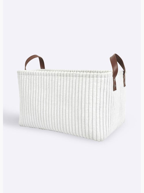 Cestas de almacenamiento de terciopelo con asas - AFIBEL - Kiabi