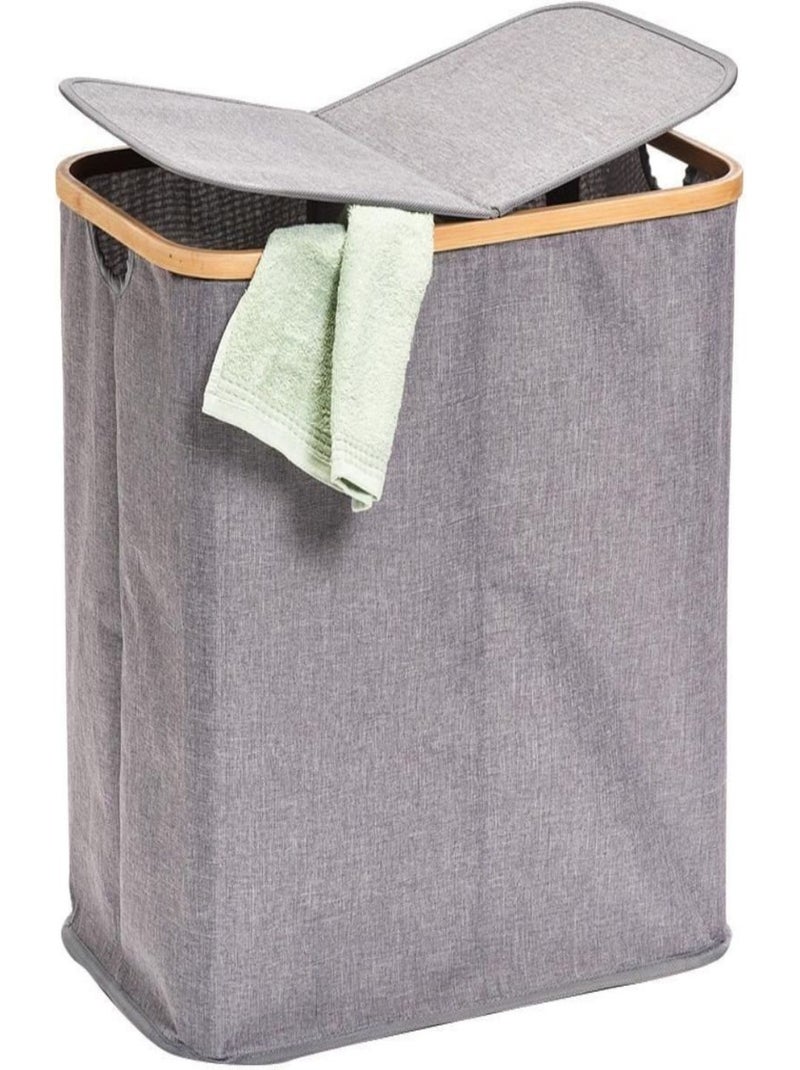 Cestas para la ropa sucia de Algodón Bambou PROMO LINGE Gris - Kiabi