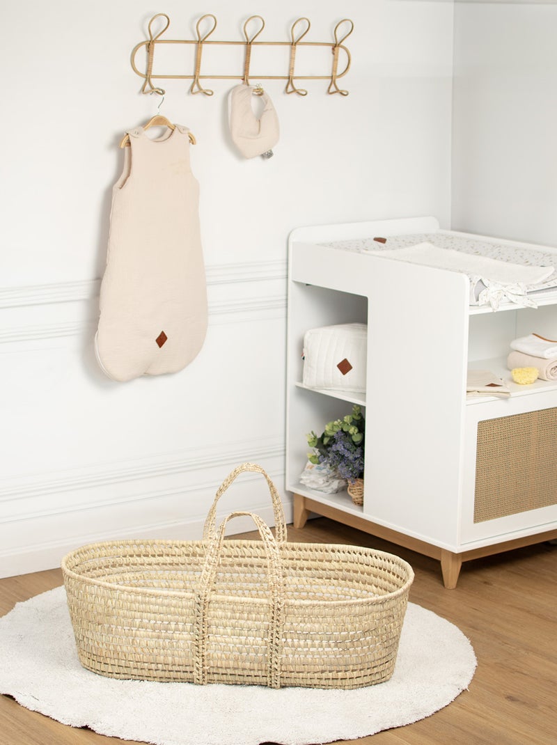 Cestillo moisés en fibras naturales | SEVIRA KIDS Beige - Kiabi