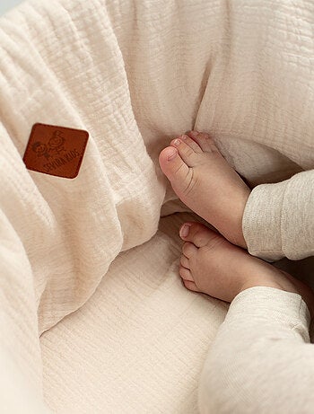 Cestillo para bebé con colchón, funda y sábana ajustable, jeanne | SEVIRA KIDS