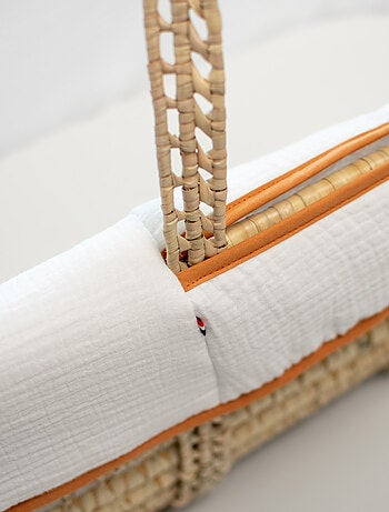 Cestillo para bebé con colchón, funda y sábana ajustable, jeanne | SEVIRA KIDS