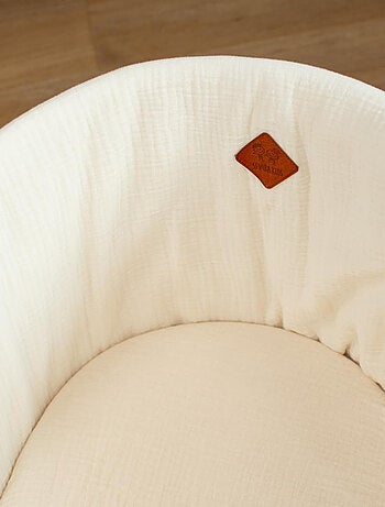 Cestillo para bebé con colchón, funda y sábana ajustable, jeanne | SEVIRA KIDS