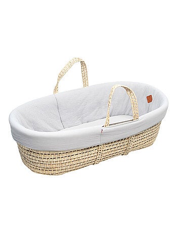 Cestillo para bebé con colchón, funda y sábana ajustable, jeanne | SEVIRA KIDS