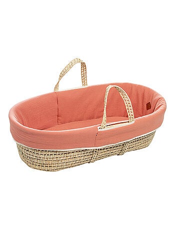 Cestillo para bebé con colchón, funda y sábana ajustable, jeanne | SEVIRA KIDS