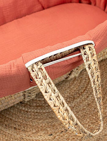 Cestillo para bebé con colchón, funda y sábana ajustable, jeanne | SEVIRA KIDS