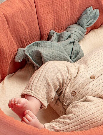 Cestillo para bebé con colchón, funda y sábana ajustable, jeanne | SEVIRA KIDS