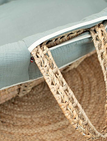 Cestillo para bebé con colchón, funda y sábana ajustable, jeanne | SEVIRA KIDS