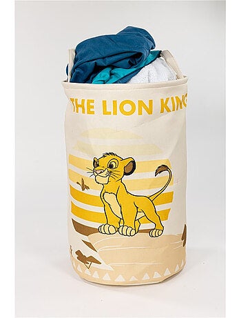 Cesto de almacenamiento El Rey León Disney, bolsa para ropa sucia infantil 50x32 cm