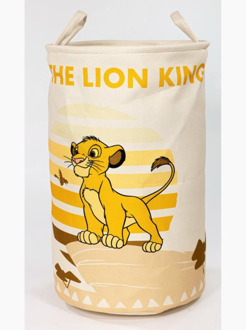 Cesto de almacenamiento El Rey León Disney, bolsa para ropa sucia infantil 50x32 cm - Kiabi Cesto de almacenamiento El Rey León Disney, bolsa para ropa sucia infantil 50x32 cm - Kiabi