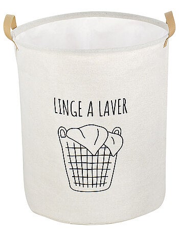 Cesto de ropa con asas