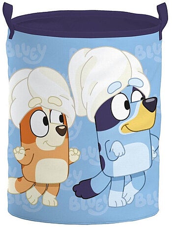 Cesto organizador Bluey, saco para la ropa 50x32 cm