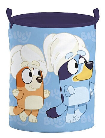 Cesto organizador Bluey, saco para la ropa 50x32 cm
