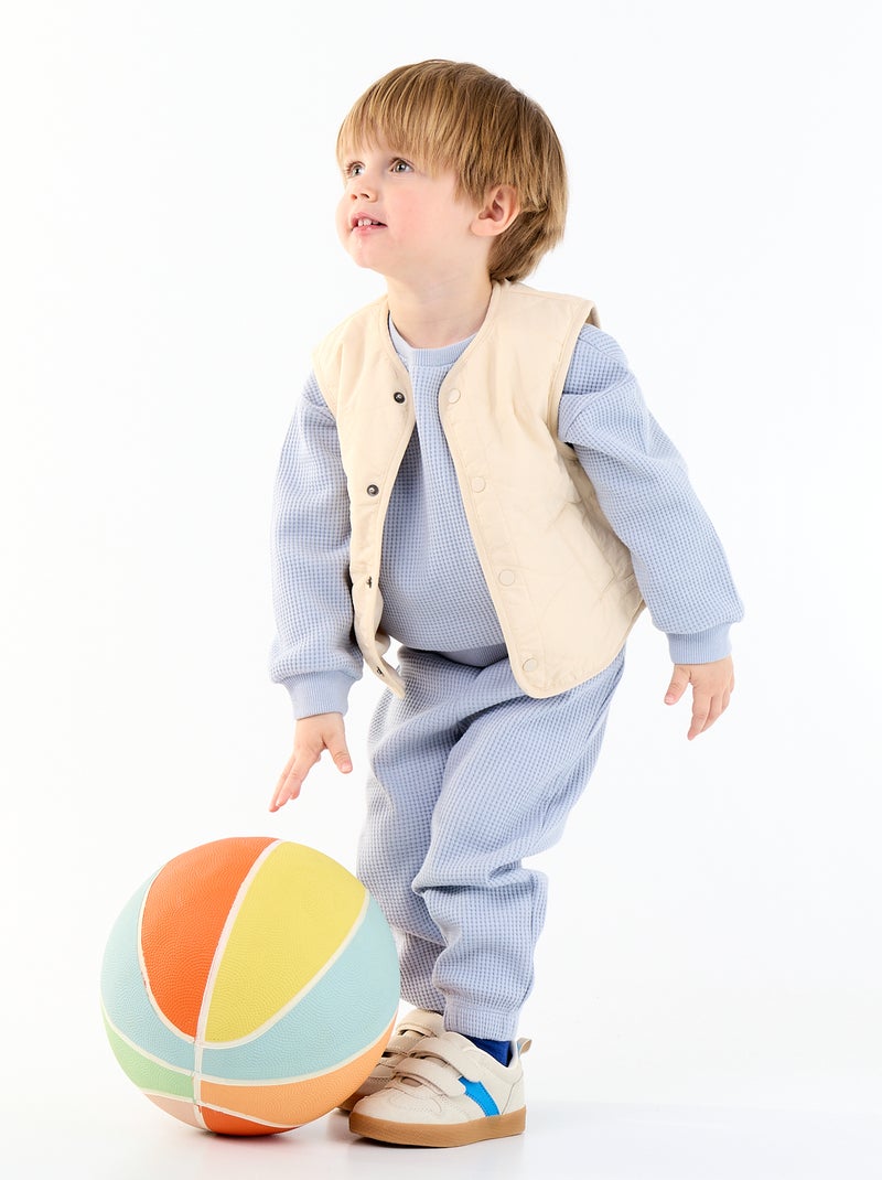 Chaleco acolchado Beige - Kiabi