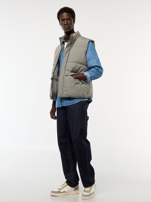 Chaleco acolchado cálido sin mangas - Kiabi