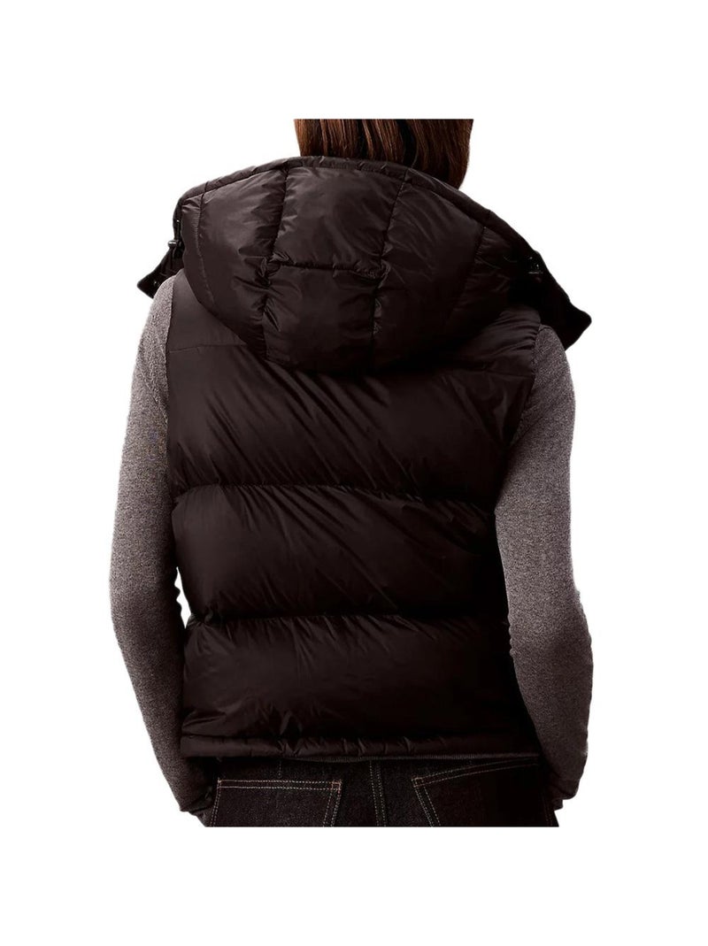 Chaleco Acolchado Calvin Klein Jeans para Mujer Negro - Kiabi