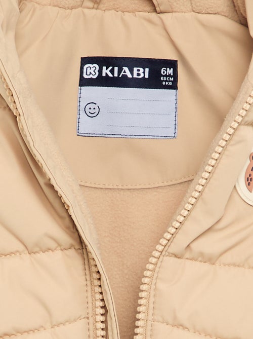 Chaleco acolchado con capucha - Kiabi Chaleco acolchado con capucha - Kiabi