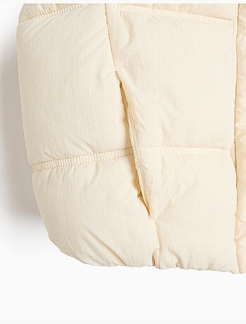 Chaleco acolchado con capucha, mo fashion