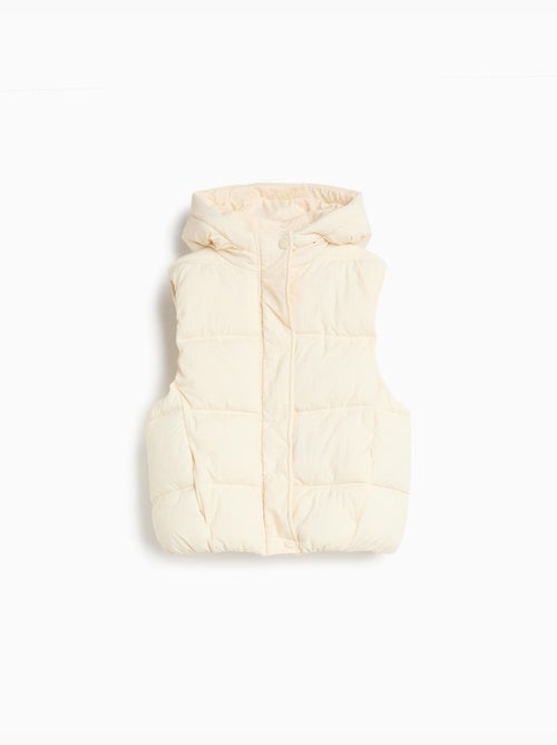 Chaleco acolchado con capucha, mo fashion - Kiabi