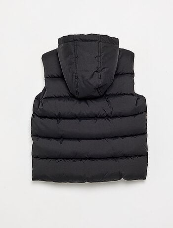 Chaleco acolchado con capucha
