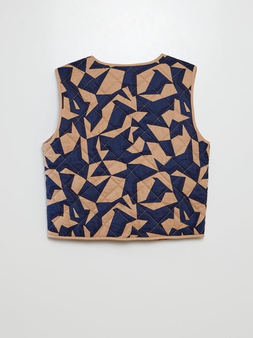 Chaleco acolchado con cinta delantera 'JDY' - Kiabi