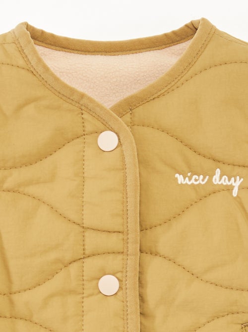 Chaleco acolchado con forro - Kiabi