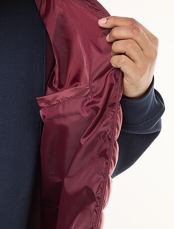 Chaleco acolchado ligero sin mangas con cuello alto