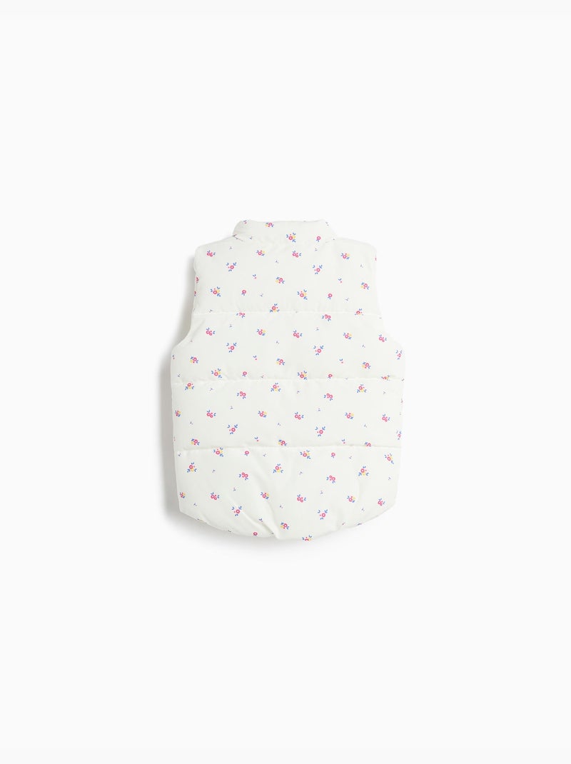 Chaleco acolchado, MO Fashion Blanco - Kiabi