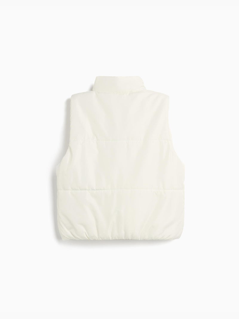 Chaleco acolchado, MO Fashion Blanco - Kiabi