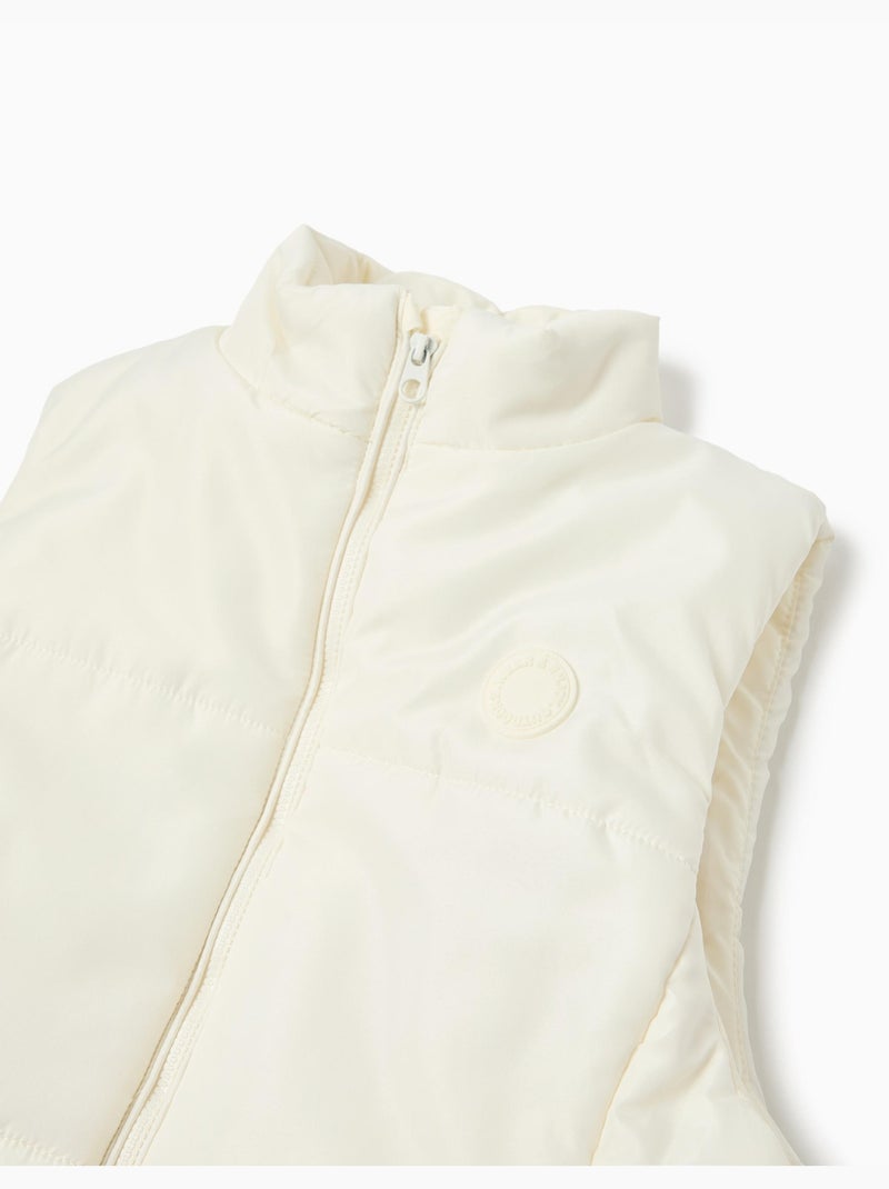 Chaleco acolchado, MO Fashion Blanco - Kiabi