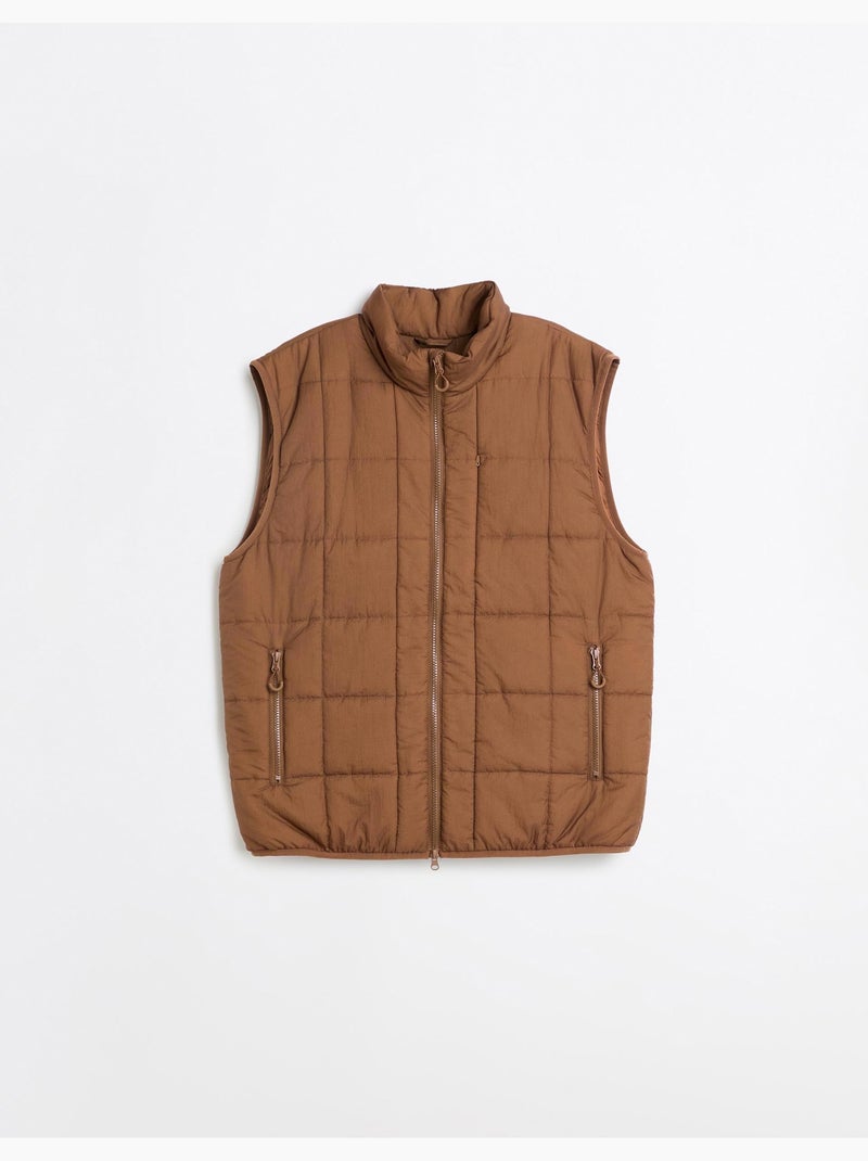 Chaleco acolchado, mo fashion Marrón - Kiabi