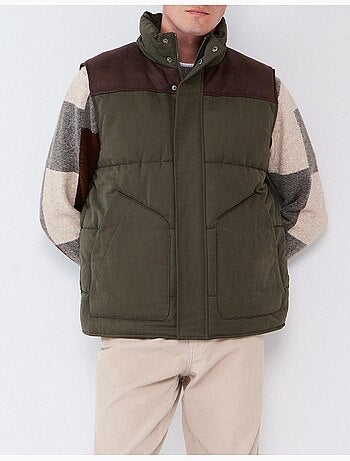 Chaleco acolchado, mo fashion