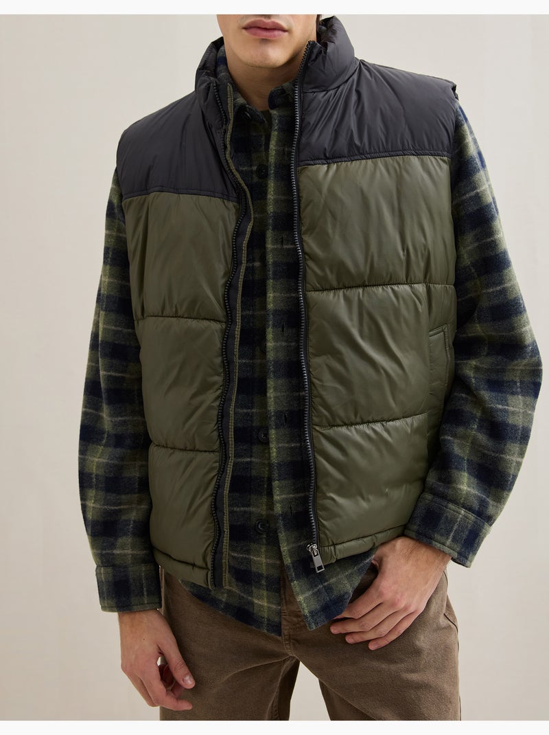 Chaleco acolchado, MO Fashion Verde - Kiabi