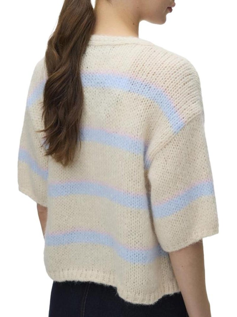 Chaleco acolchado mujer vero moda Amarillo - Kiabi