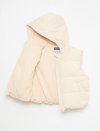 Chaleco acolchado sin mangas