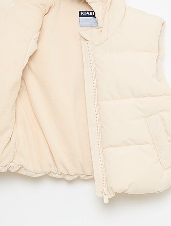 Chaleco acolchado sin mangas