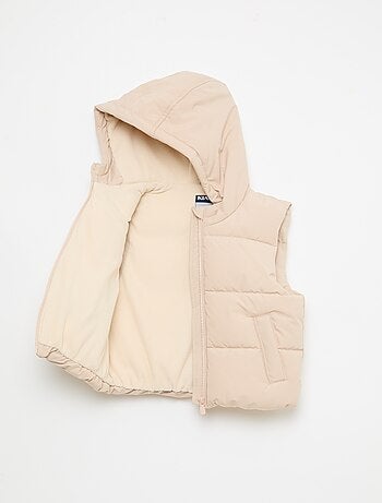 Chaleco acolchado sin mangas