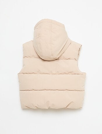 Chaleco acolchado sin mangas