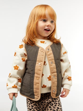 Chaleco acolchado sin mangas