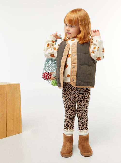 Chaleco acolchado sin mangas - Kiabi