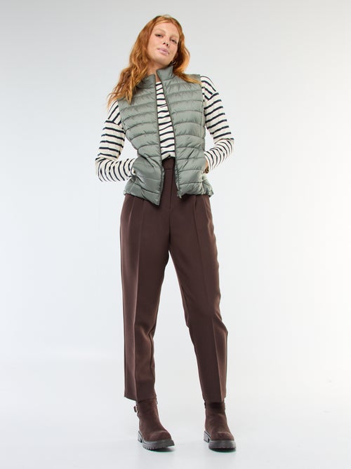 Chaleco acolchado sin mangas repelente al agua - Kiabi