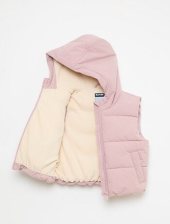 Chaleco acolchado sin mangas