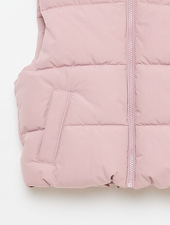 Chaleco acolchado sin mangas