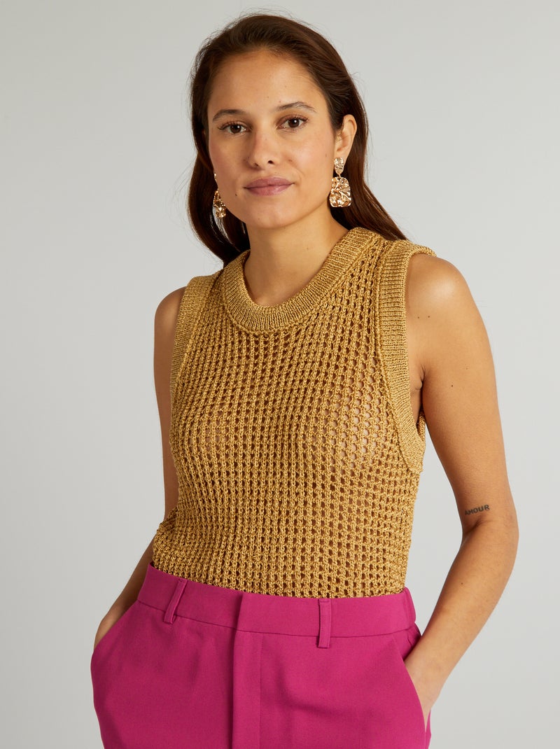 Chaleco AMARILLO - Kiabi