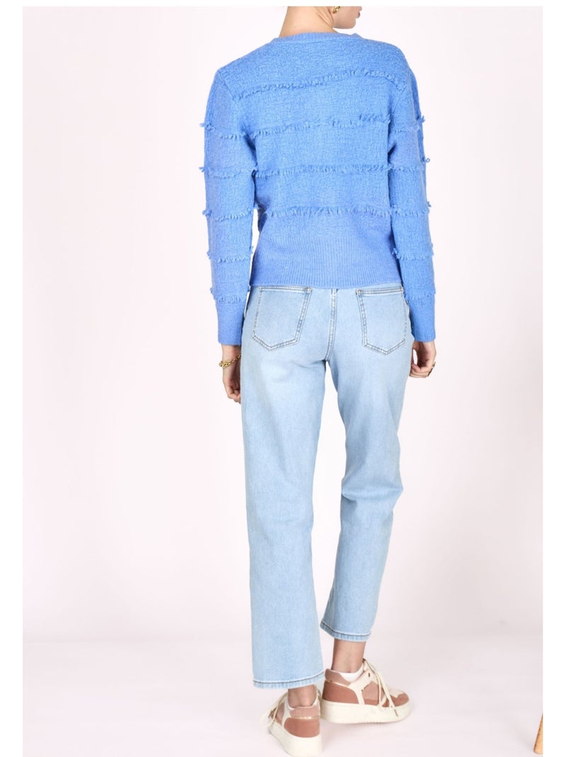 Chaleco Cardigan Kebello Azul cielo - Kiabi
