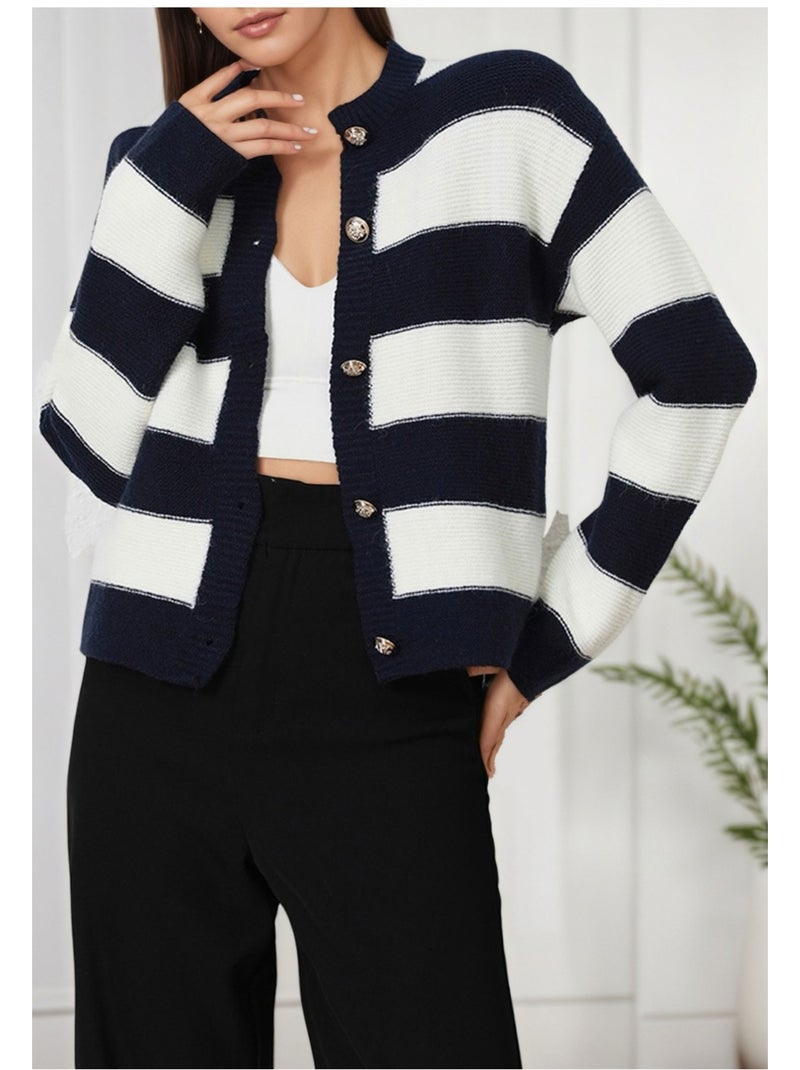 Chaleco Cardigan Kebello Azul marino - Kiabi
