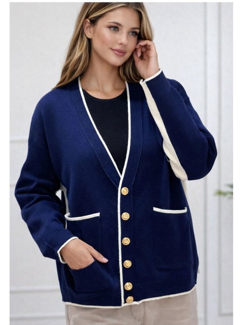 Chaleco Cardigan Kebello - Kiabi