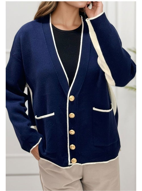 Chaleco Cardigan Kebello - Kiabi